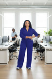 Women's 2 Piece Tracksuit - Oversized Half Zip Sweatsuit Set | AURORE LUXURE