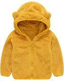 Toddler Bear Ear Hoodie - Fleece Winter Jacket for Boys & Girls _ AURORE LUXURE