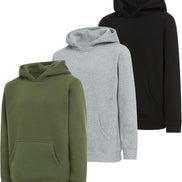 Boys 3-Pack Hoodies - Fleece Pullover & Zip-Up Sweatshirts | AURORE LUXURE