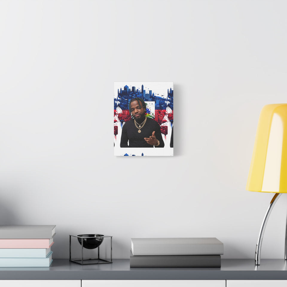 Personalized Urban Flag Background Matte