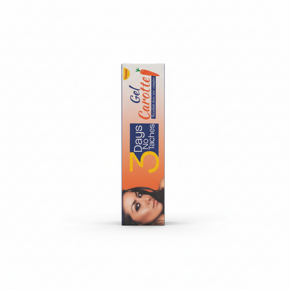 3 days No tach lotion Carrots