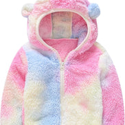 Toddler Bear Ear Hoodie - Fleece Winter Jacket for Boys & Girls _ AURORE LUXURE