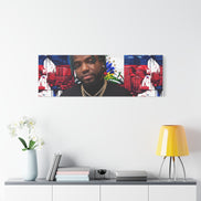 Personalized Urban Flag Background Matte