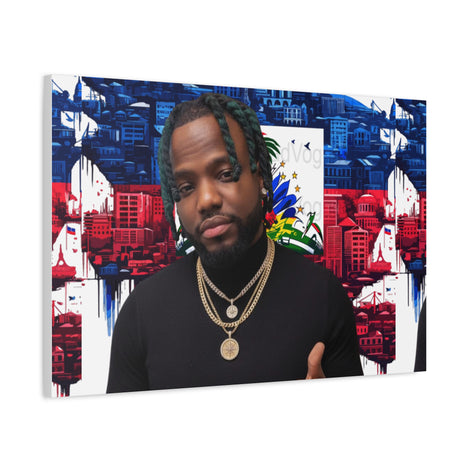 Personalized Urban Flag Background Matte