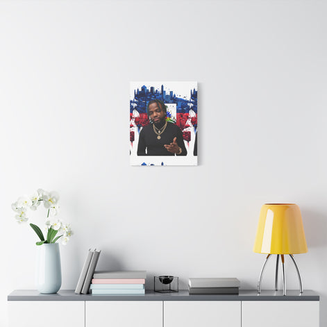 Personalized Urban Flag Background Matte