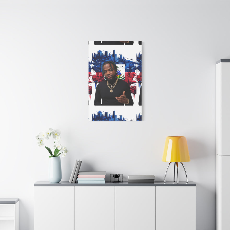 Personalized Urban Flag Background Matte