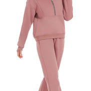 Women's Fleece Tracksuit Set - 2 Piece Sweatshirt & Joggers | AURORE LUXURE