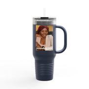 40oz Custom Photo Tumbler - Personalized Insulated Travel Mug