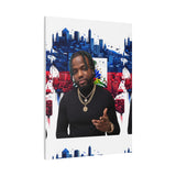 Personalized Urban Flag Background Matte