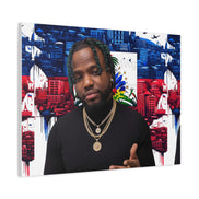 Personalized Urban Flag Background Matte