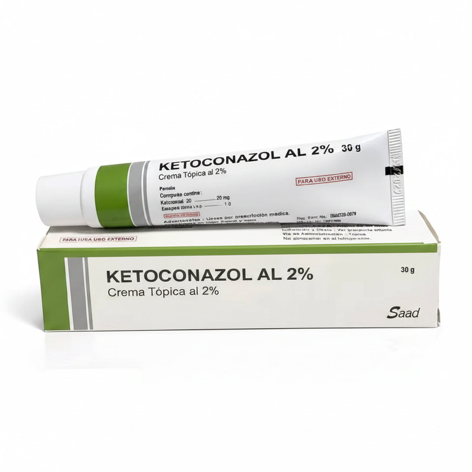 Ketoconazole Cream 2% – Topical Skin Cream, 30 g