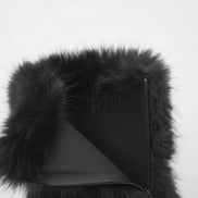 Girls Glitter Chelsea Boots - Waterproof Fur Lined Winter Boots | AURORE LUXURE