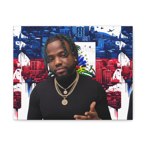 Personalized Urban Flag Background Matte