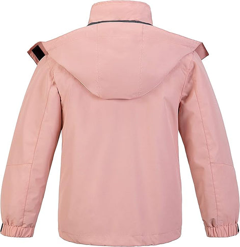 Girl's 3-in-1 Ski Jacket - Warm Fleece Lined Winter Snow Coat| AURORE LUXURE