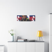 Personalized Urban Flag Background Matte