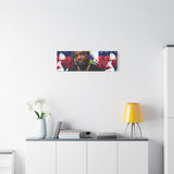 Personalized Urban Flag Background Matte