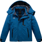 Boy's Waterproof Ski Jacket - Fleece Lined Winter Snowboard Coat | AURORE LUXURE