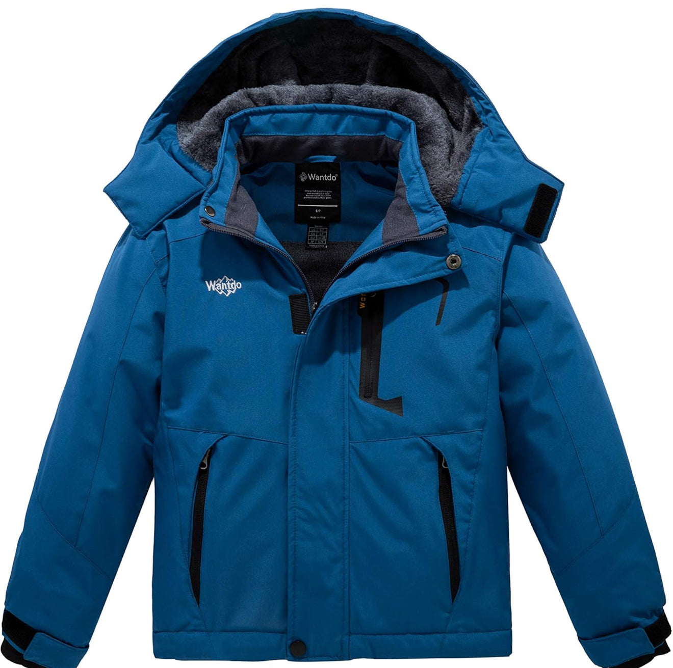 Boy's Waterproof Ski Jacket - Fleece Lined Winter Snowboard Coat | AURORE LUXURE