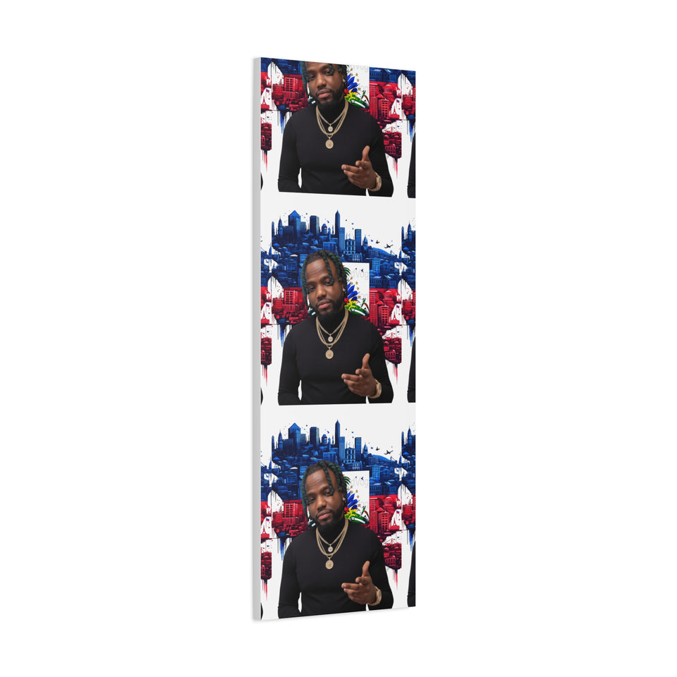Personalized Urban Flag Background Matte