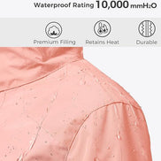 Girl's 3-in-1 Ski Jacket - Warm Fleece Lined Winter Snow Coat| AURORE LUXURE