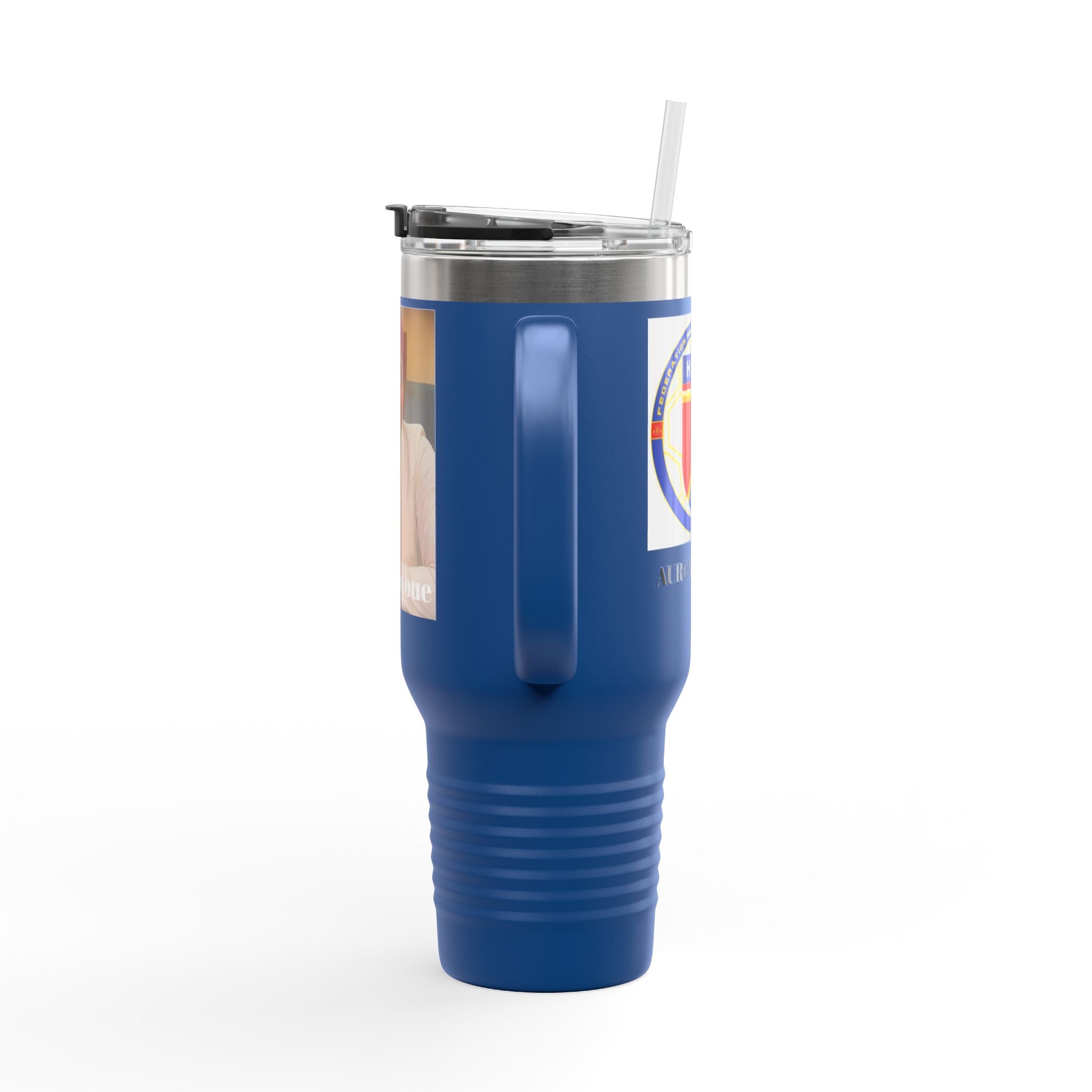 40oz Custom Photo Tumbler - Personalized Insulated Travel Mug