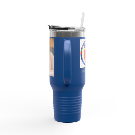 40oz Custom Photo Tumbler - Personalized Insulated Travel Mug