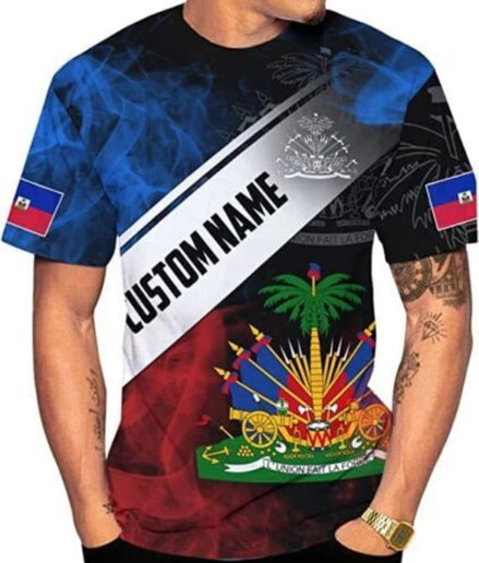 Personalized Haiti Baseball Jersey - Custom Name Haitian Jersey for Men & Women