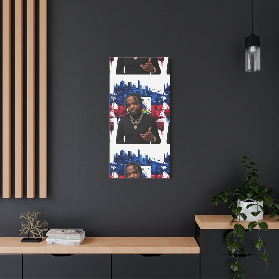 Personalized Urban Flag Background Matte