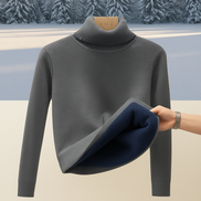 Men's Turtleneck Sweater - Warm Long Sleeve Pullover (M-4XL)