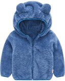 Toddler Bear Ear Hoodie - Fleece Winter Jacket for Boys & Girls _ AURORE LUXURE