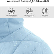 Women's Long Puffer Jacket - Warm Quilted Winter Coat (Plus Size) | AURORE LUXURE