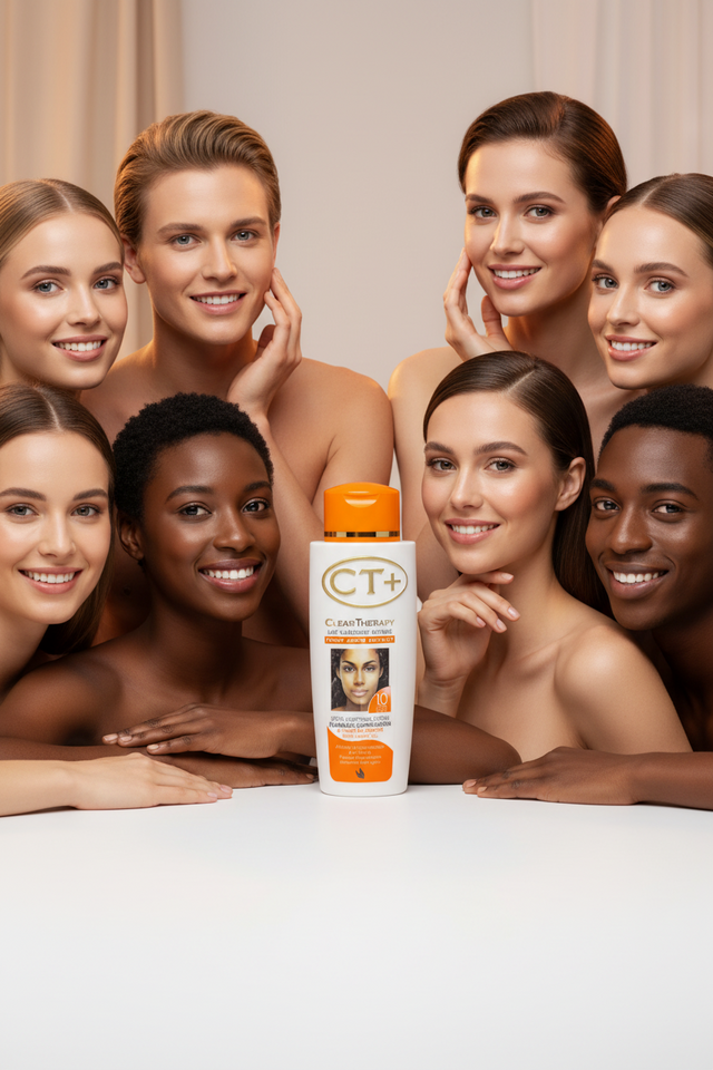 CT+ Clear Therapy Body Lotion with Carrot Oil - EXTRA LIGHTENING LOTION
FLAWLESS COMPLEXION