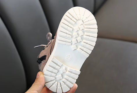 Kids Snow Boots - Warm Faux Fur Lined Winter Boots with Zipper | AURORE LUXURE