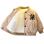 AURORE LUXURE -BOYS WINTER BASEBALL JACKET
