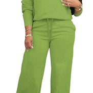 Women's 2 Piece Tracksuit - Oversized Half Zip Sweatsuit Set | AURORE LUXURE