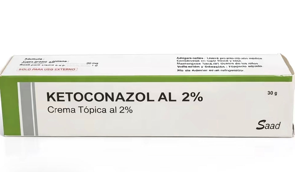 Ketoconazole Cream 2% – Topical Skin Cream, 30 g