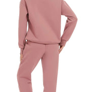 Women's Fleece Tracksuit Set - 2 Piece Sweatshirt & Joggers | AURORE LUXURE