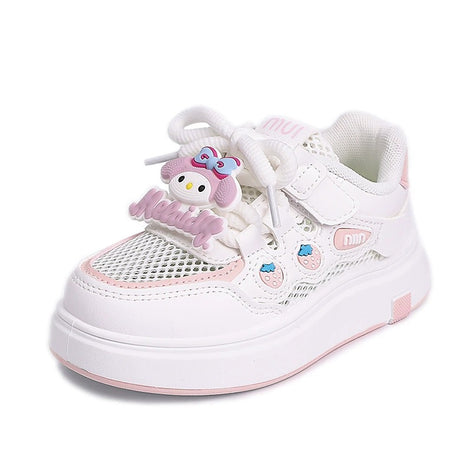 Girls PU Leather Sneakers - Anti-Slip Casual Sport Shoes | AURORE LUXURE