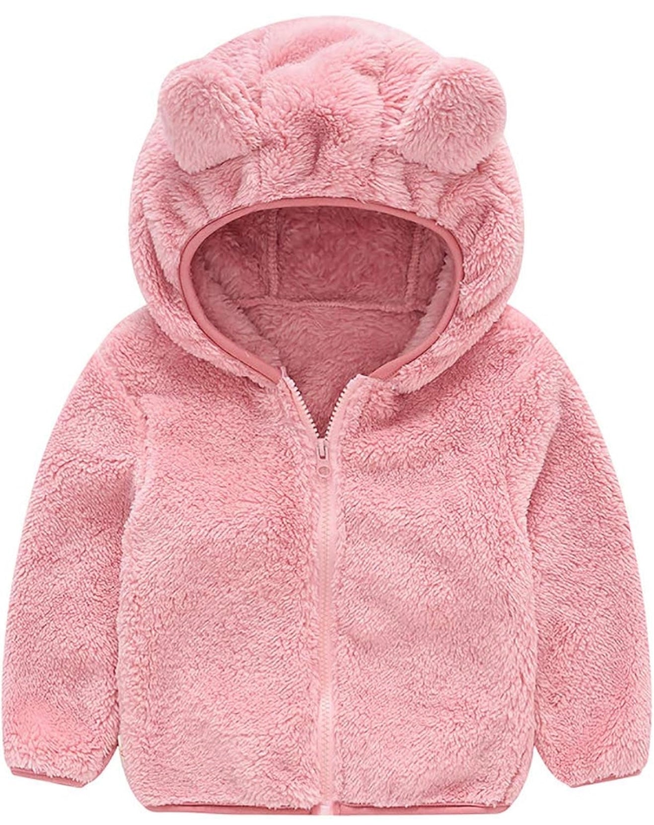 Toddler Bear Ear Hoodie - Fleece Winter Jacket for Boys & Girls _ AURORE LUXURE