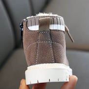 Kids Snow Boots - Warm Faux Fur Lined Winter Boots with Zipper | AURORE LUXURE