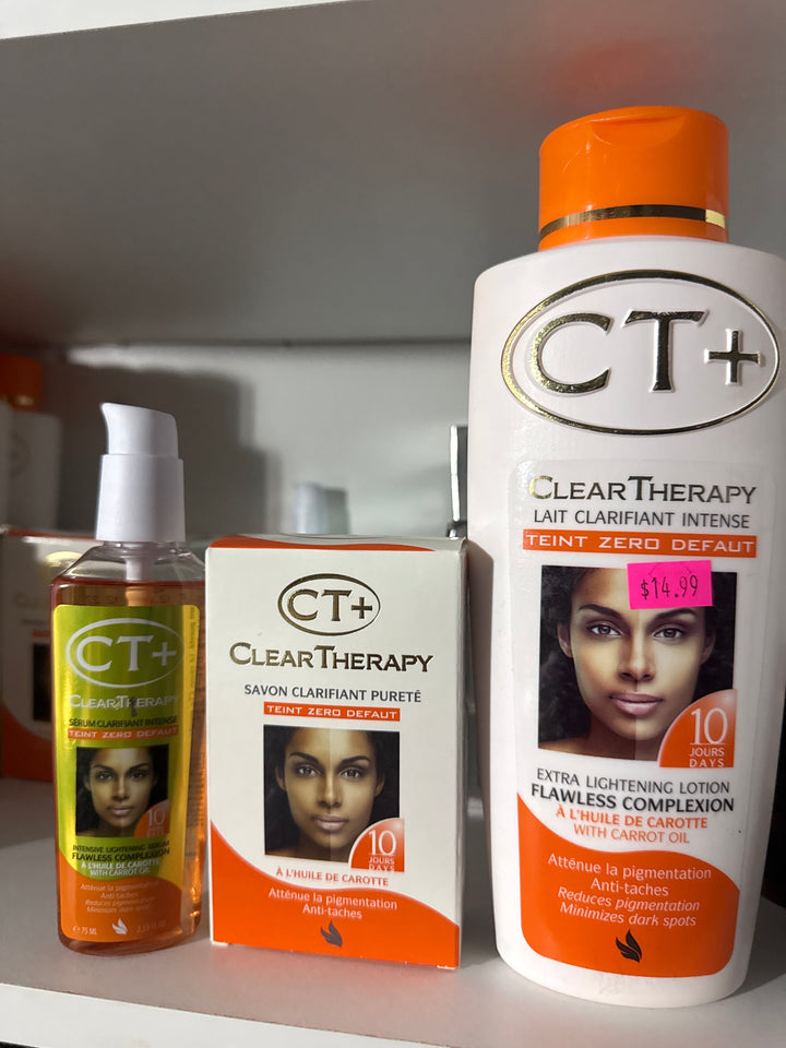 CT+ Clear Therapy Body Lotion with Carrot Oil – Brightening & Even Tone Moisturizer
