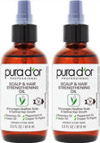 PURA D'OR Scalp & Hair Strengthening Oil with Rosemary Castor Peppermint Oil 3.3 Oz
Supports Optimal Growth, Reduce Breakage, Nourish Roots, Healthier, Fuller, Thicker Hair, Stronger Strands Ft