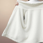 Women's Winter Denim Jacket - Fleece Lined Warm Coat | AURORE LUXURE