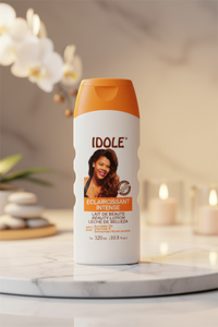 IDOLE® ECLAIRCISSANTE INTENSE
LAIT DE BEAUTE BEAUTY LOTION
LECHE DE BELLEZA 320 mL (10.8 floz)