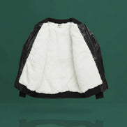 Boys Faux Leather Jacket - Toddler Kids Motorcycle Coat | AURORE LUXURE