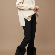 Girls Glitter Chelsea Boots - Waterproof Fur Lined Winter Boots | AURORE LUXURE