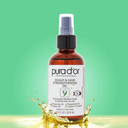 PURA D'OR Scalp & Hair Strengthening Oil with Rosemary Castor Peppermint Oil 3.3 Oz
Supports Optimal Growth, Reduce Breakage, Nourish Roots, Healthier, Fuller, Thicker Hair, Stronger Strands Ft