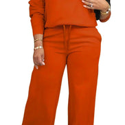 Women's 2 Piece Tracksuit - Oversized Half Zip Sweatsuit Set | AURORE LUXURE