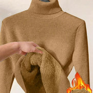 Men's Turtleneck Sweater - Warm Long Sleeve Pullover (M-4XL)