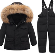 Kids 2-Piece Snowsuit - Waterproof Puffer Jacket & Snow Pants Set | AURORE LUXURE